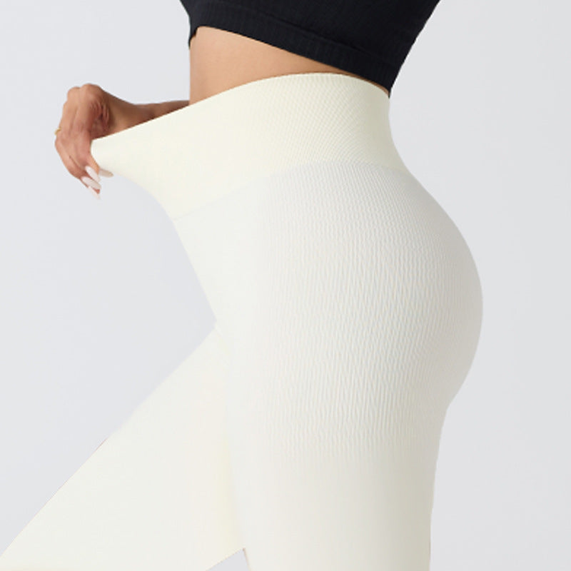 Plus Size Wear Seamless Thread Yoga Pants Female