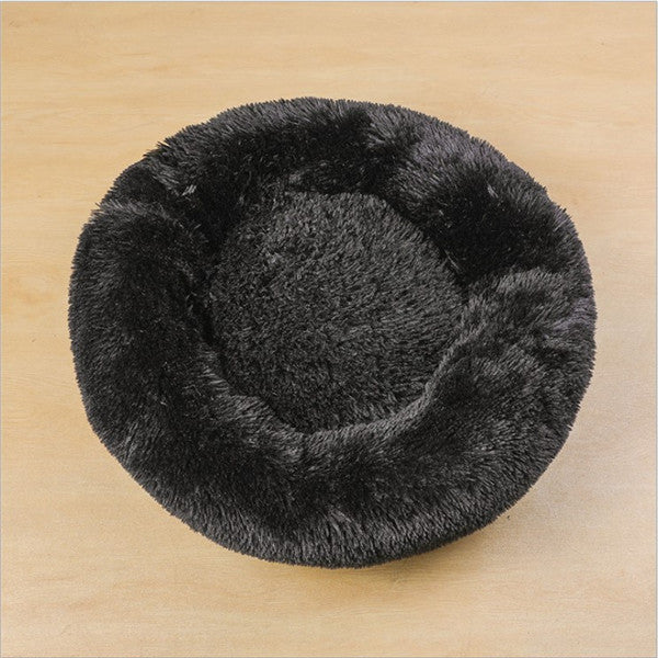 Dog Beds For Small Dogs Round Plush Cat Litter Kennel Pet Nest Mat Puppy Beds