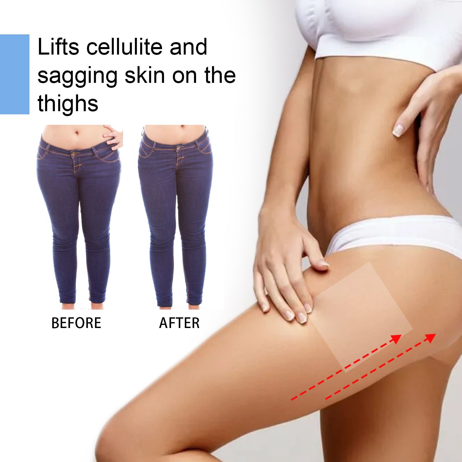 EELHOE Thigh Lifting Tape Lifts Leg Muscles To Shape Beautiful Legs And Provide A Soft And Considerate Feel