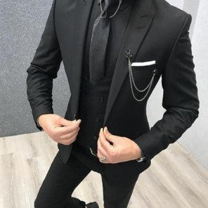 Men's Groom Best Man Suit Three Pieces