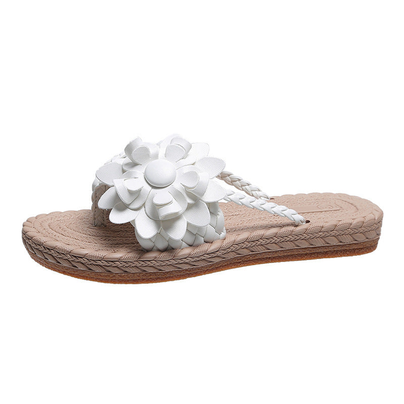 Flower Slippers Home Outdoor Sandals Beach Slippers