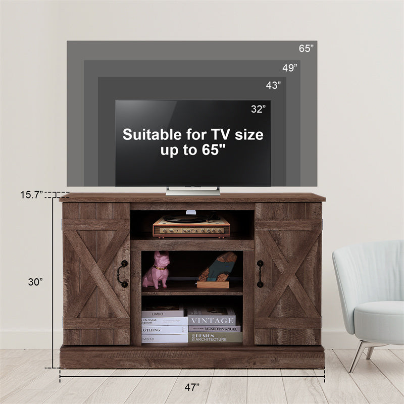 Vintage Home Living Room Wooden TV Cabinet