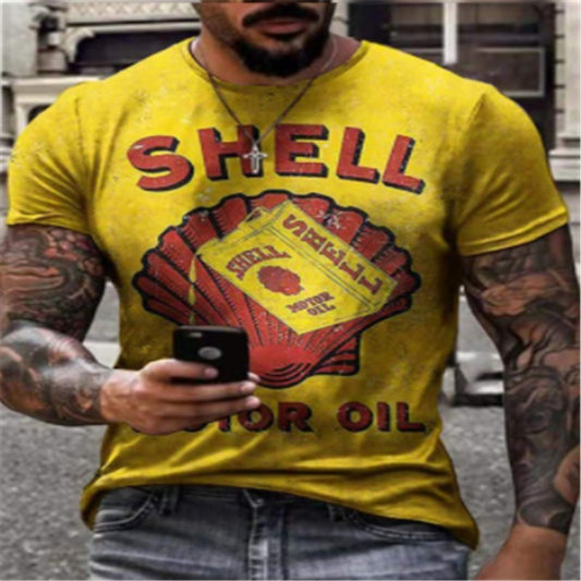 T Shirt For Men Clothes Summer Casual Short Sleeve Tshirt Best Seller